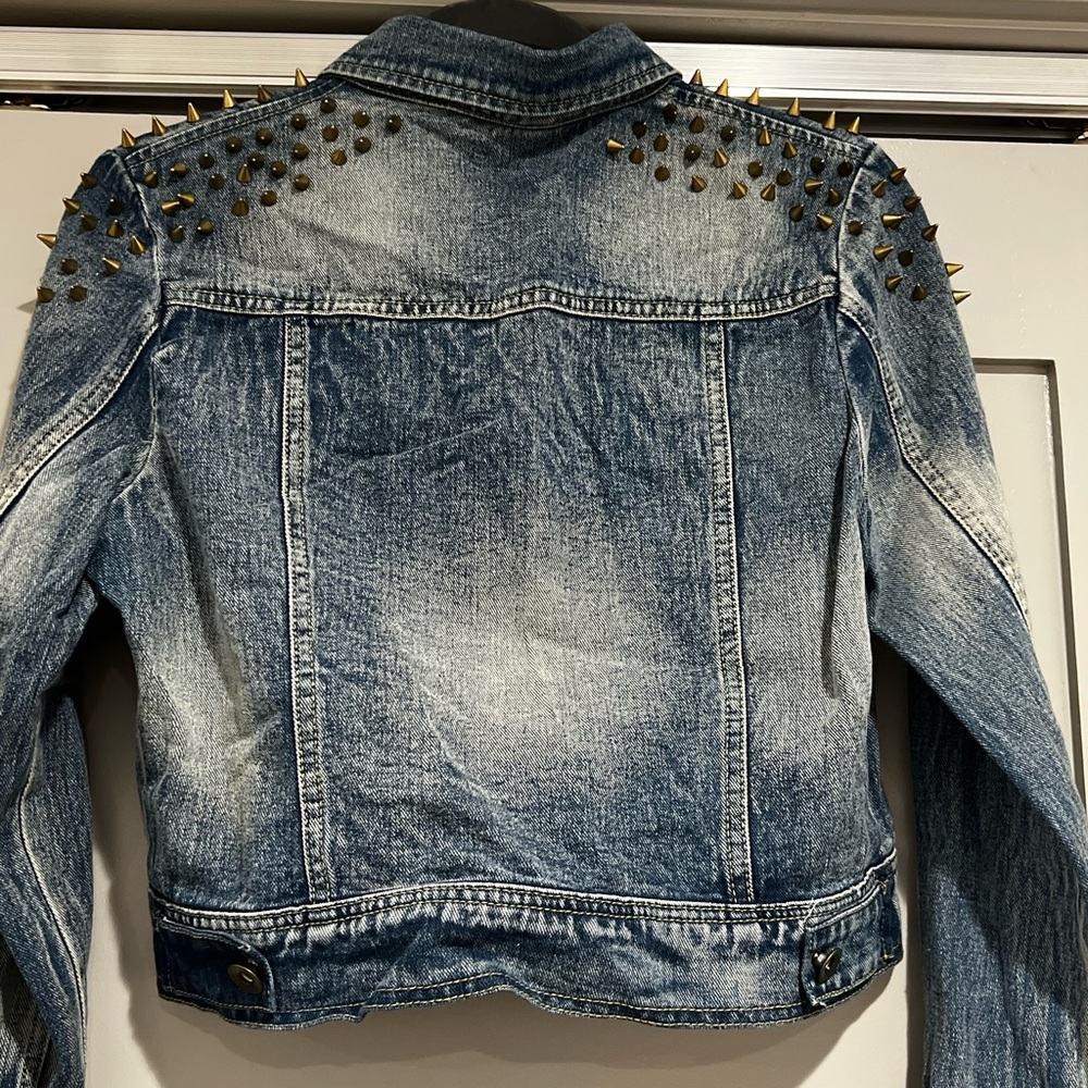 Studded Denim Jacket - Picture 4 of 4